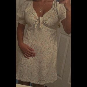 Mini floral dress
